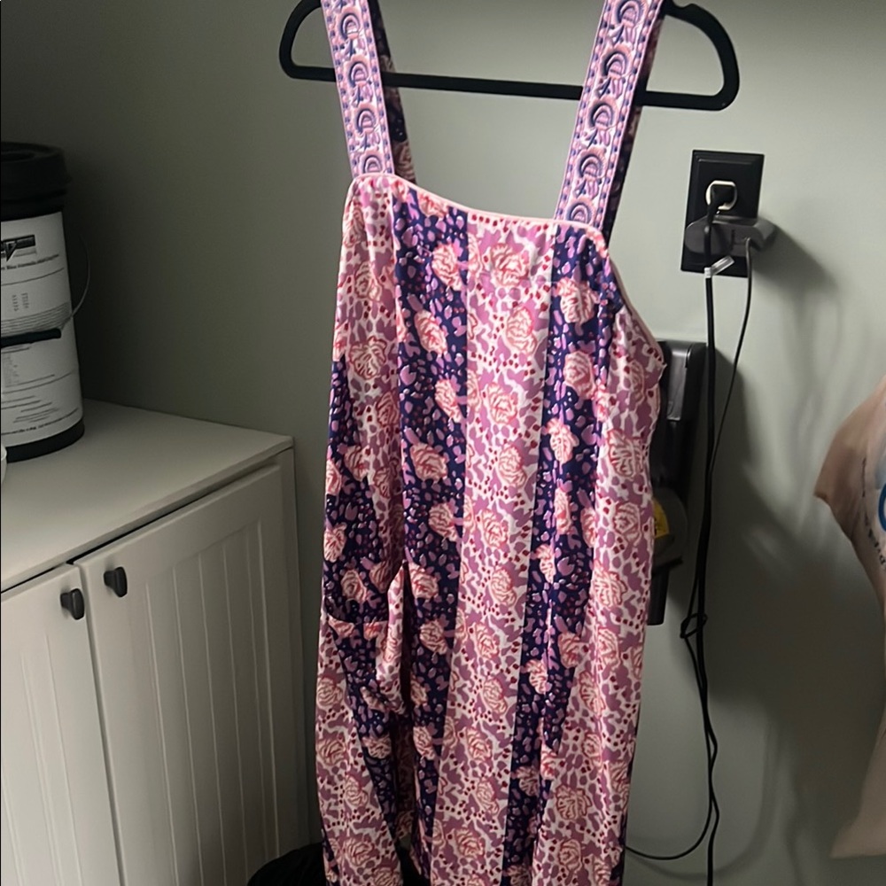 Floral Pink and Purple dress